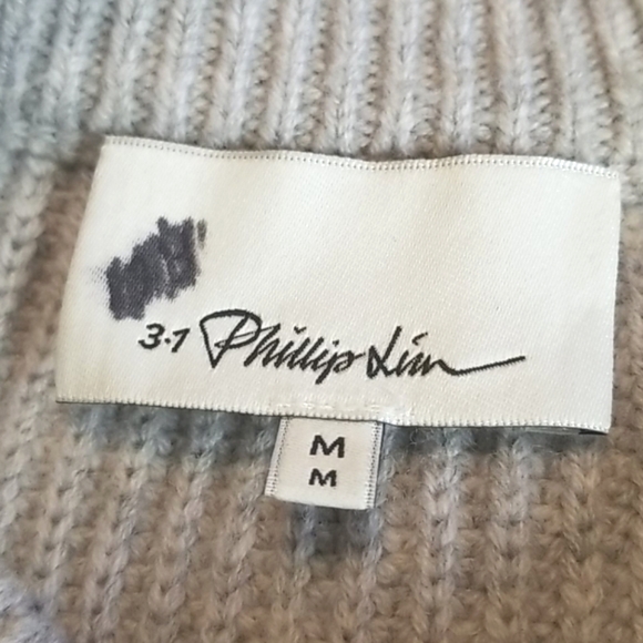 3.1 Phillip Lim Wool Draped Twist Tank Dress - Picture 5 of 7